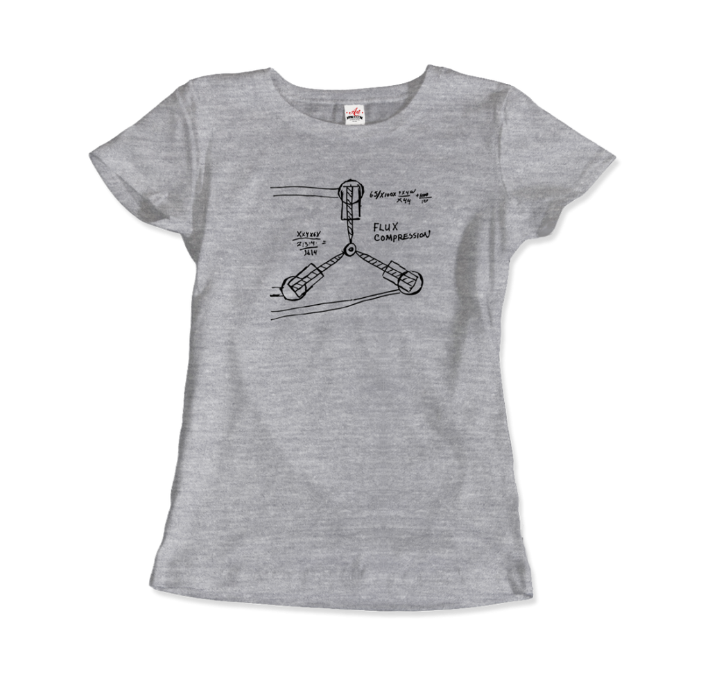 Flux Capacitor Sketch from Back to the Future T-Shirt