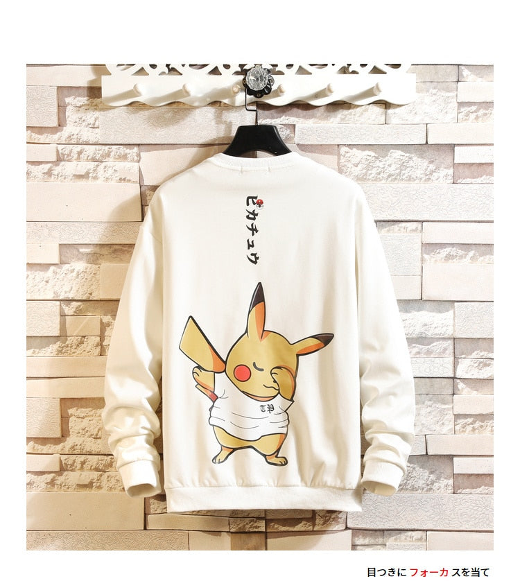 5XL Anime Hoodies Men Black Hooded Japanese Style Cartoon Sweatshirt Mens Hip Hop Brown Causal Hoodiee No Xxxtentacion Loose