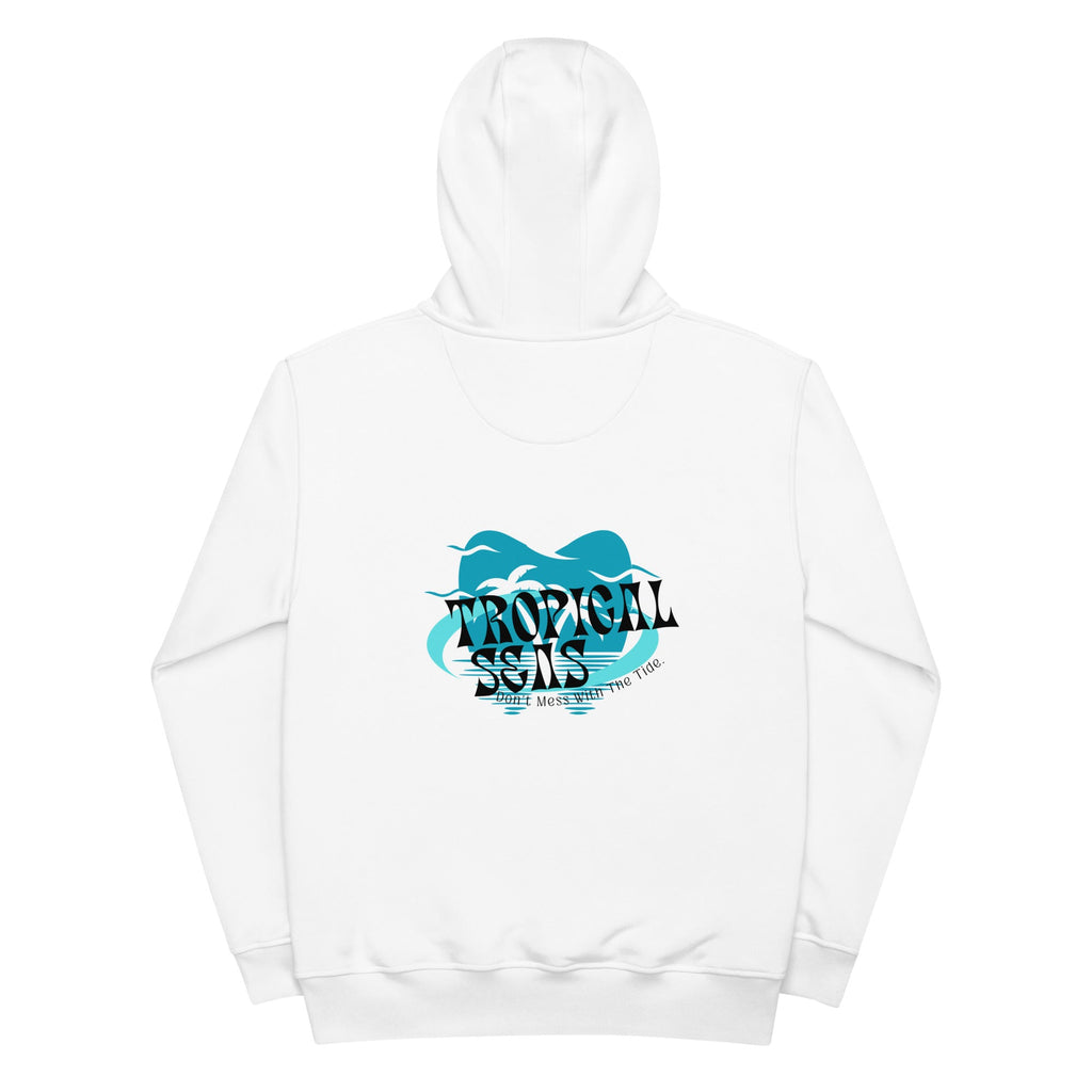 Men’s Don’t mess with the tide hoodies: Wild Tides: Eco-Adventure Hoodie